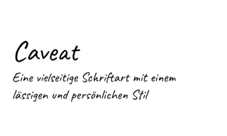 Caveat-font