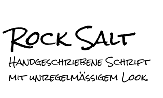 Rock-Salt-Font